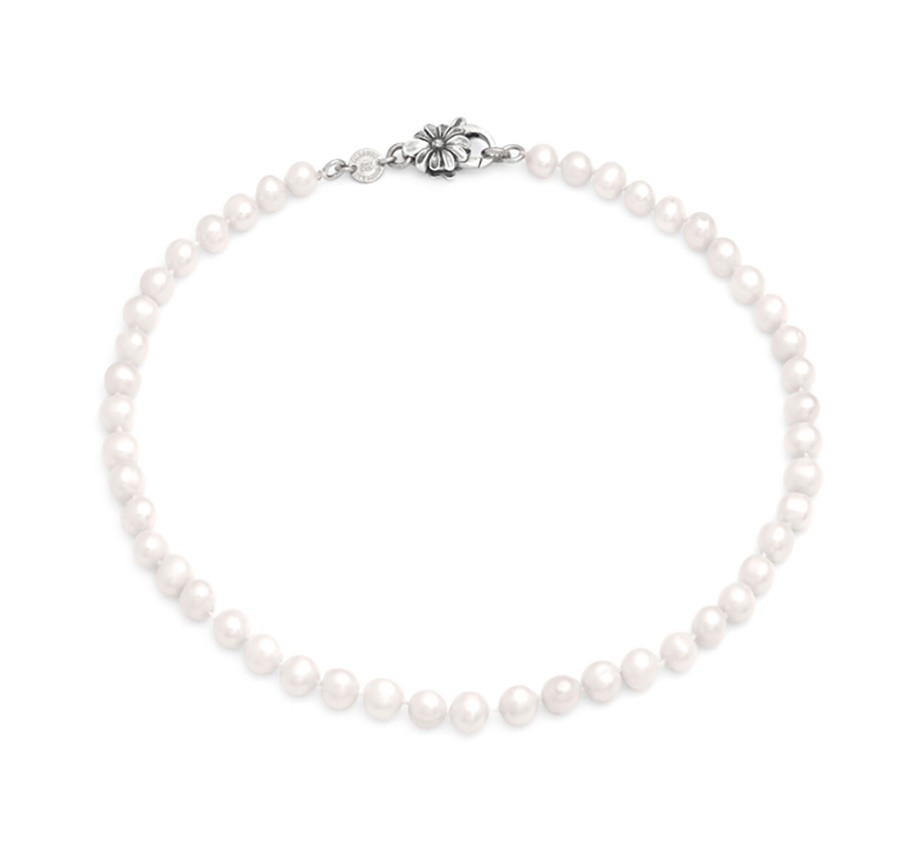 COLLANA MARGHERITA PERLE cm 44